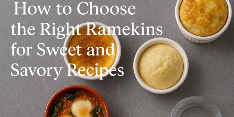 How to Choose the Right Ramekins for Sweet and Savory Recipes